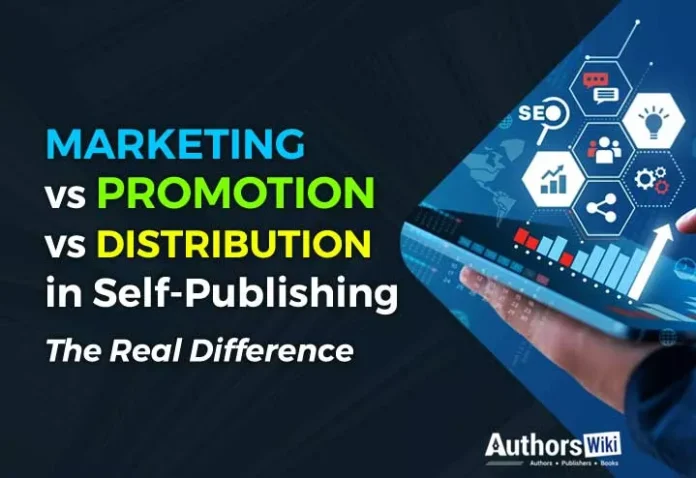 Marketing vs Promotion vs Distribution in Self-Publishing - The Real Difference
