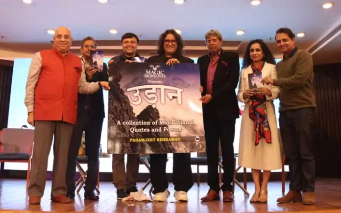 Padamjeet Sehrawat's Inspiring Poetry Collection 'Udaan' Launched in Delhi