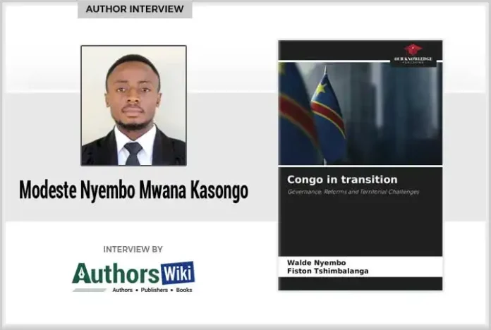 entretien exclusif avec Modeste Nyembo Mwana Kasongo, écrivain de la République Démocratique du Congo